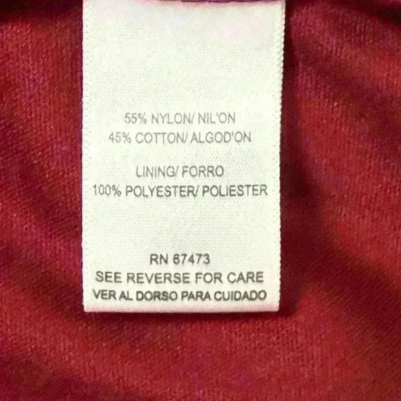 Gabby Skye Red & Pink Floral Dress - Picture 3 of 6